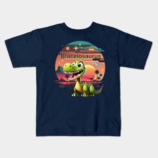 Braceiosaurus Kids T-Shirt